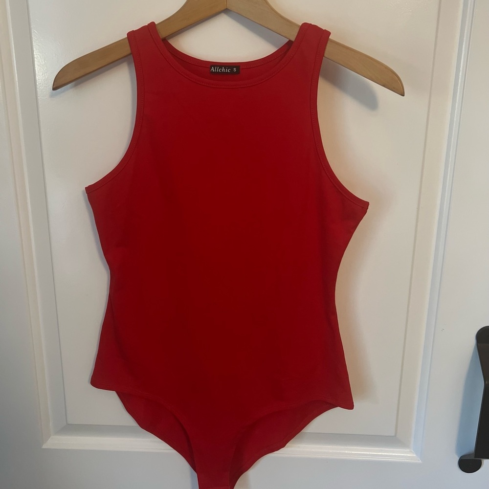 High Neck Bodysuit
